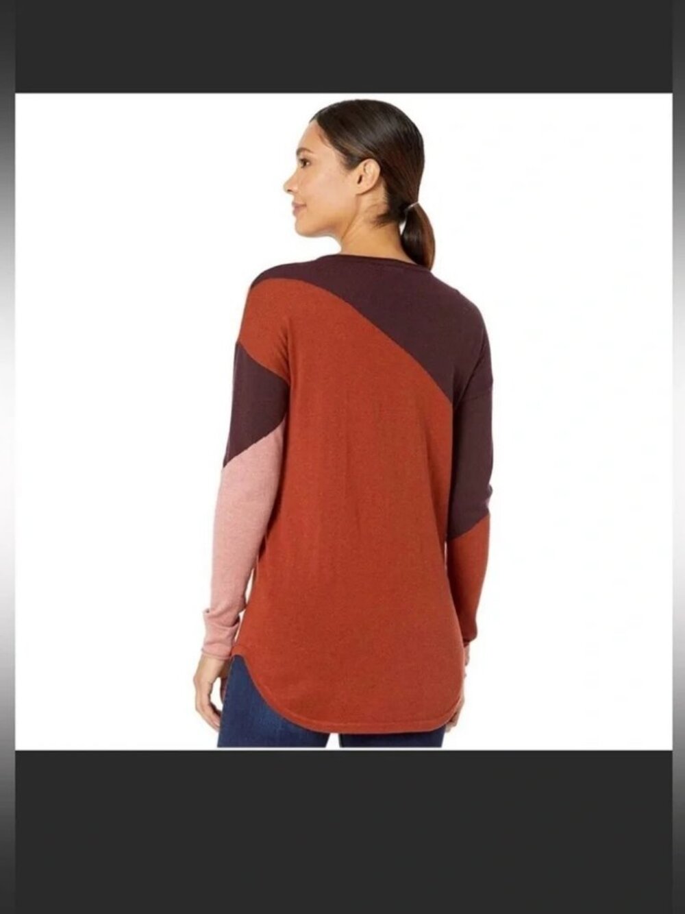 Smartwool Shadow Pine Colorblock Sweater